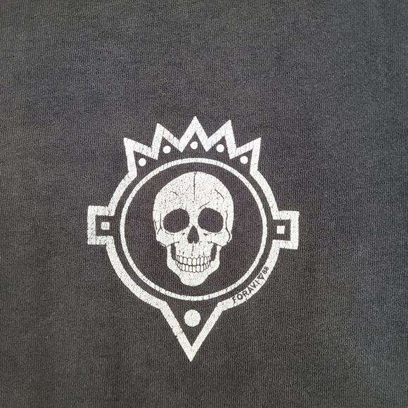 Vintage 1988 Fruit-Of-The-Loom Shirt XL 23x27 Faded-Black - Picture 11 of 15